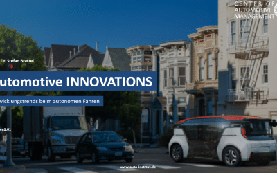 AutomotiveINNOVATIONS 2023: Entwicklungstrends beim autonomen Fahren