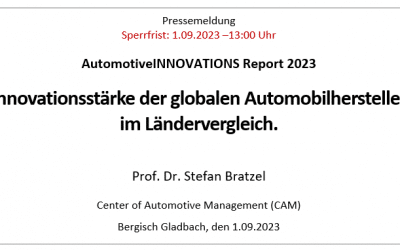 AutomotiveINNOVATIONS Report 2023: