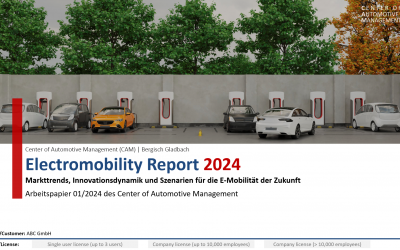 Entwicklungstrends der Elektromobilität in Deutschland – Jahresbilanz 2023 und Ausblick 2024