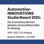 AutomotiveINNOVATIONS Studie/Award 2025: 
